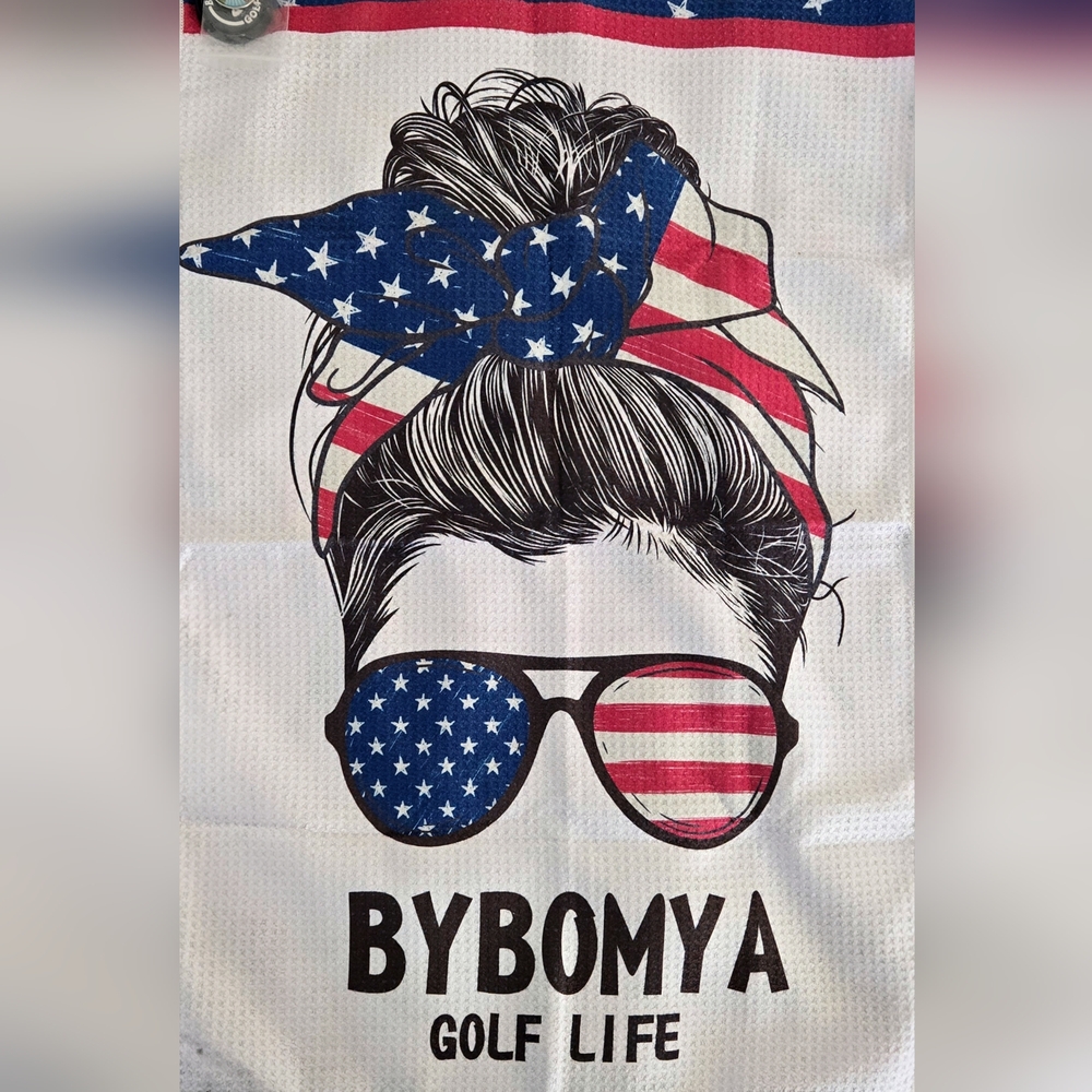 Bybomya Golf Towel NWOT